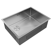 Кухонная мойка Paulmark Next-Skew 58-L Uni PM885844-L-BS цвет Сталь брашированная-1