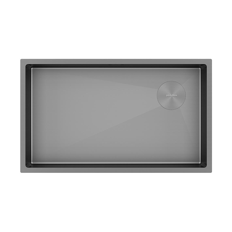 Кухонная мойка Paulmark Next-Skew 74 Uni PM887444-GM-M 