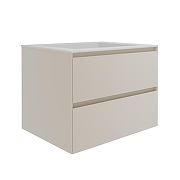 Тумба под раковину Vincea Люка Софт-Тач (Luka Soft-Touch) 60 VMC-2L600MBG подвесная цвет M.Beige Soft-touch-5