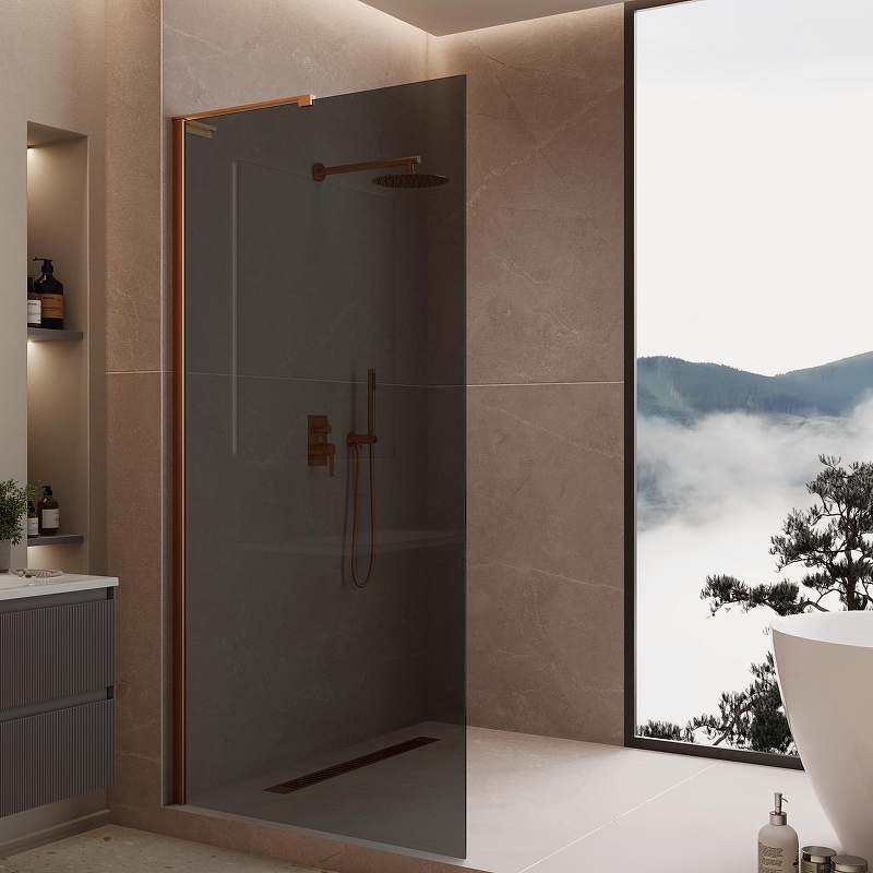 Душевая перегородка Vincea Волк-Ин (Walk-In) 90 VLSW-1H900CGBC 