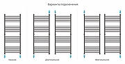 Водяной полотенцесушитель Сунержа Богема+ прямая 1500x600 03-0220-1560 цвет Золото-3