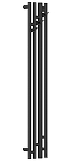 Электрический полотенцесушитель Сунержа Кантата 3.1 1200x159 R 15-6047-1216 цвет Темный титан муар