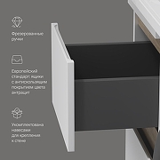Тумба с раковиной AM.PM X-joy 100 L M85-FSX0402-WPL1001WG цвет Белый глянцевый-6