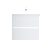 Тумба с раковиной AM.PM Gem 60 M90-FHX0602-WC0602WG подвесная цвет Белый глянцевый