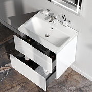 Тумба с раковиной AM.PM Gem 60 M90-FHX0602-WC0602WG подвесная цвет Белый глянцевый-3