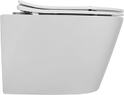 Унитаз с инсталляцией Grohe SET-Rapid-L6W цвет Белый с сиденьем Микролифт и клавишей смыва цвет Хром-4