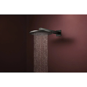 Верхний душ Hansgrohe Raindance Alive S 24540340 цвет Шлифованный черный хром-2