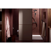 Душевая система Hansgrohe Raindance Alive S Puro 24592340 с термостатом цвет Шлифованный черный хром-1