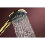 Душевой гарнитур Hansgrohe Raindance Alive Select S 24600990 цвет Полированное золото глянцевое-4