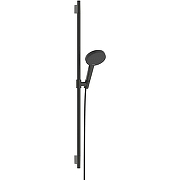 Душевой гарнитур Hansgrohe Raindance Alive Select S 24603340 цвет Шлифованный черный хром