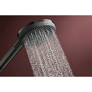 Душевой гарнитур Hansgrohe Raindance Alive Select S 24603340 цвет Шлифованный черный хром-4