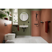 Душевой гарнитур Hansgrohe Activera S 28041670 цвет Черный матовый-2