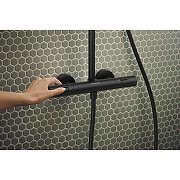 Душевая система Hansgrohe Activera S 28083670 с термостатом цвет Черный матовый-2