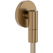 Шланговое подключение Hansgrohe FixFit Fine S 28882140 цвет Шлифованная бронза
