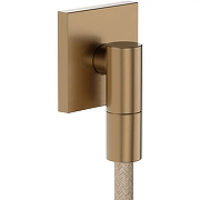 Шланговое подключение Hansgrohe FixFit Fine E 28883140 цвет Шлифованная бронза