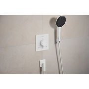 Шланговое подключение Hansgrohe FixFit Fine E 28883700 цвет Белый матовый-3