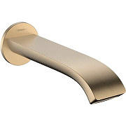 Излив для смесителя Hansgrohe Vivenis 75410140 цвет Шлифованная бронза