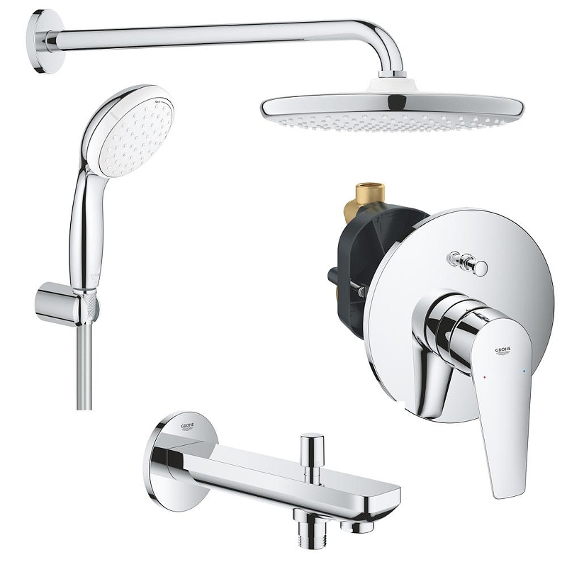 Душевая система Grohe BauEdge 1000190 