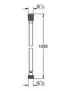 Гигиенический душ со смесителем Grohe BauLoop 129189 цвет Хром-10