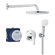 Душевая система Grohe Eurosmart 25288000 цвет Хром