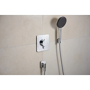 Смеситель для душа Hansgrohe Ecostat Comfort Q 33712000 с термостатом цвет Хром-2