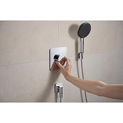 Смеситель для душа Hansgrohe Ecostat Comfort Q 33712000 с термостатом цвет Хром-4