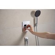 Смеситель для душа Hansgrohe Ecostat Comfort Q 33712000 с термостатом цвет Хром-5