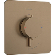 Смеситель для душа Hansgrohe Ecostat Comfort Q 33712140 с термостатом цвет Шлифованная бронза