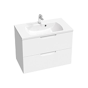 Комплект мебели для ванной Ravak Classic II 70 70508058 подвесной цвет Белый глянцевый-4