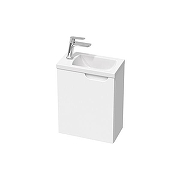 Тумба с раковиной Ravak Classic II 40 L 70508061 подвесная цвет Белый глянцевый-3