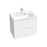 Комплект мебели для ванной Ravak Classic II 70 70508069 подвесной цвет Белый глянцевый-5