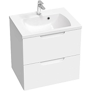 Комплект мебели для ванной Ravak Classic II 60 70508072 подвесной цвет Белый глянцевый-8