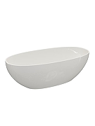 Ванна из полиэфирной смолы Cezares Релакс (Relax) 170х80 CZR-RELAX-170-80-56-WM-PFB цвет Молочно-белый-1