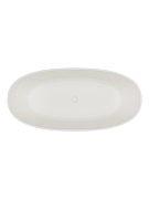 Ванна из полиэфирной смолы Cezares Релакс (Relax) 170х80 CZR-RELAX-170-80-56-WM-PFB цвет Молочно-белый-2