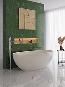 Ванна из полиэфирной смолы Cezares Релакс (Relax) 170х80 CZR-RELAX-170-80-56-WM-PFB цвет Молочно-белый-3