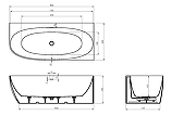 Акриловая ванна Cezares Вектор (Stylus) 180х80 R CZR-STYLUS-CORNER-180-80-59-R цвет Белый-5