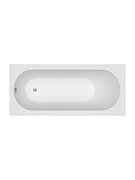 Ванна из искусственного камня BelBagno Дельта (Delta) 170х75 BB-DELTA-170-75-46-MR-W-MATT-LEG-SET цвет Белый