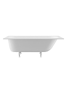 Ванна из искусственного камня BelBagno Дельта (Delta) 170х75 BB-DELTA-170-75-46-MR-W-MATT-LEG-SET цвет Белый-1