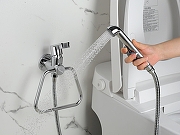 Гигиенический душ со смесителем Aquatek Альфа AQ1920CR цвет Хром-4
