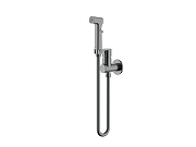 Гигиенический душ со смесителем Aquatek Альфа AQ1921BGM цвет Оружейная сталь