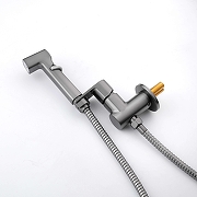 Гигиенический душ со смесителем Aquatek Альфа AQ1921BGM цвет Оружейная сталь-6