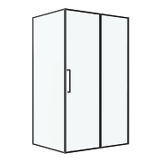 Душевой уголок Niagara Nova 120х80 NG-88-12AB-A80B-46 профиль Черный матовый стекло прозрачное