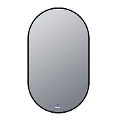 Зеркало Grossman Nero-промо Black 50 2450902 цвет Черный с сенсорным выключателем