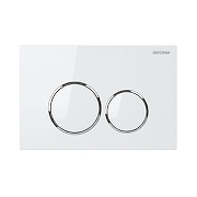 Кнопка смыва для инсталляции Grossman Galaxy 700.K45.01.000.000 цвет Белый глянцевый