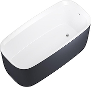 Акриловая ванна Allen Brau Infinity 3 170х78 2.21003.21/AM цвет Антрацит Белый