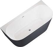 Акриловая ванна Allen Brau Priority 3 170х78 2.31003.20/AM цвет Антрацит Белый