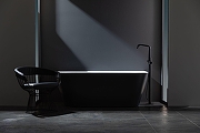 Акриловая ванна Allen Brau Priority 3 170х78 2.31003.20/AM цвет Антрацит Белый-5