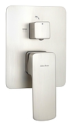 Душевая система Allen Brau Infinity 5.21014-BN.SET1 цвет Никель брашированный-1