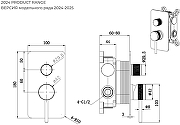 Душевая система Allen Brau Priority 5.31011-BN.SET1 цвет Никель брашированный-12