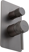 Душевая система Allen Brau Priority 5.31011-MG.SET1 цвет Графит брашированный-2